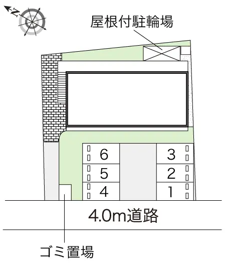 ★手数料０円★堺市北区百舌鳥陵南町　月極駐車場（LP）